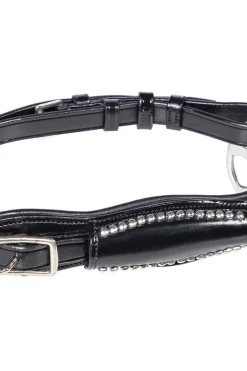 fra Miranti Hackamore (System 2) Leather, Jaw Straps, W/ Scissors Black