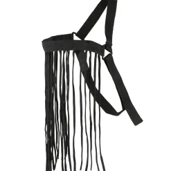 horze Franges Anti-Mouches Simple Noir New