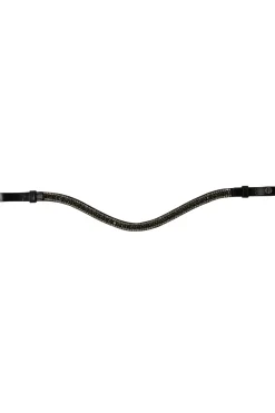 horze Frontal Avec Cristaux Columbia Noir/Argente Hot