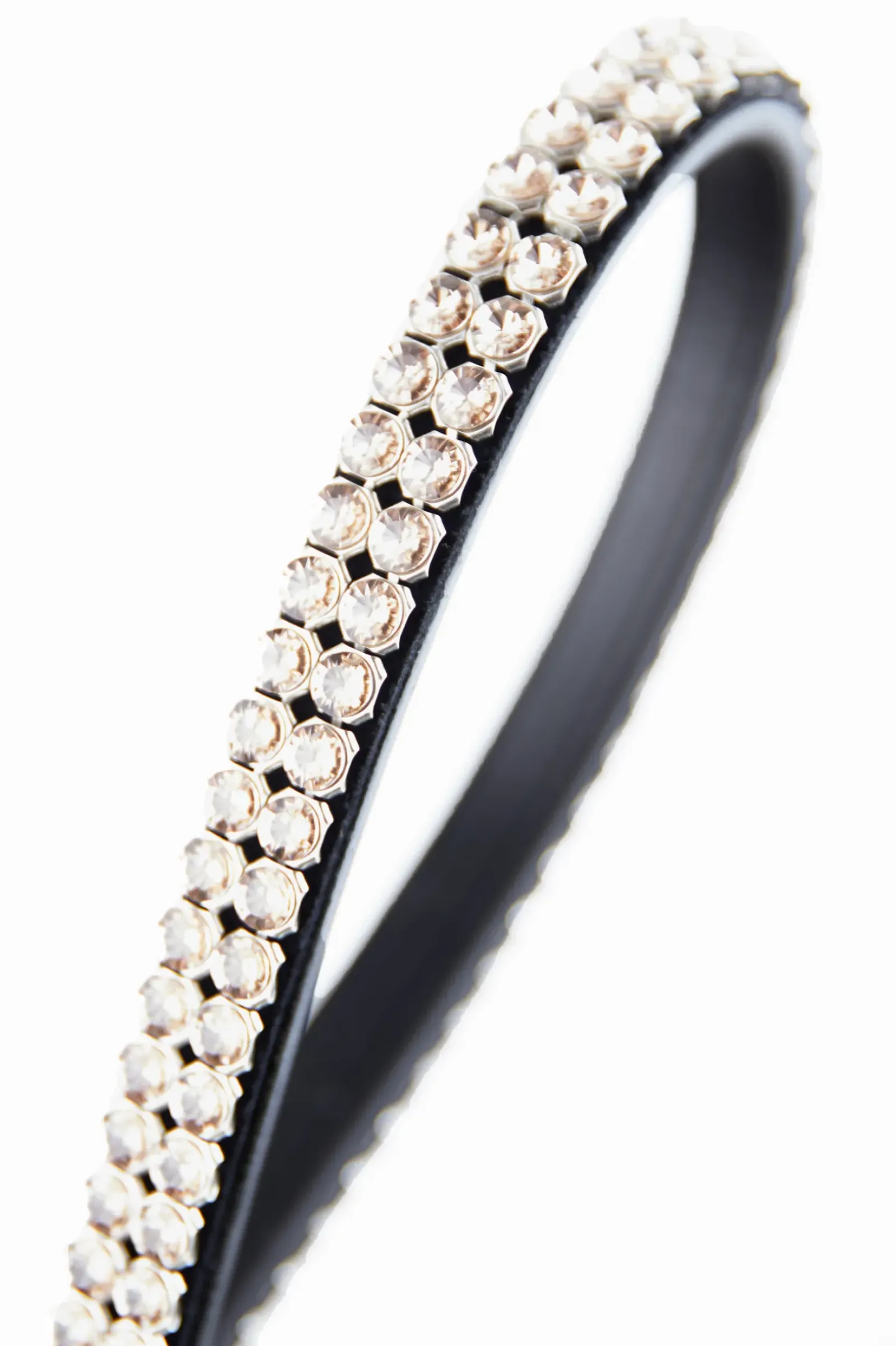 horze Frontal Florence Avec Cristaux Swarovski Black Clearance