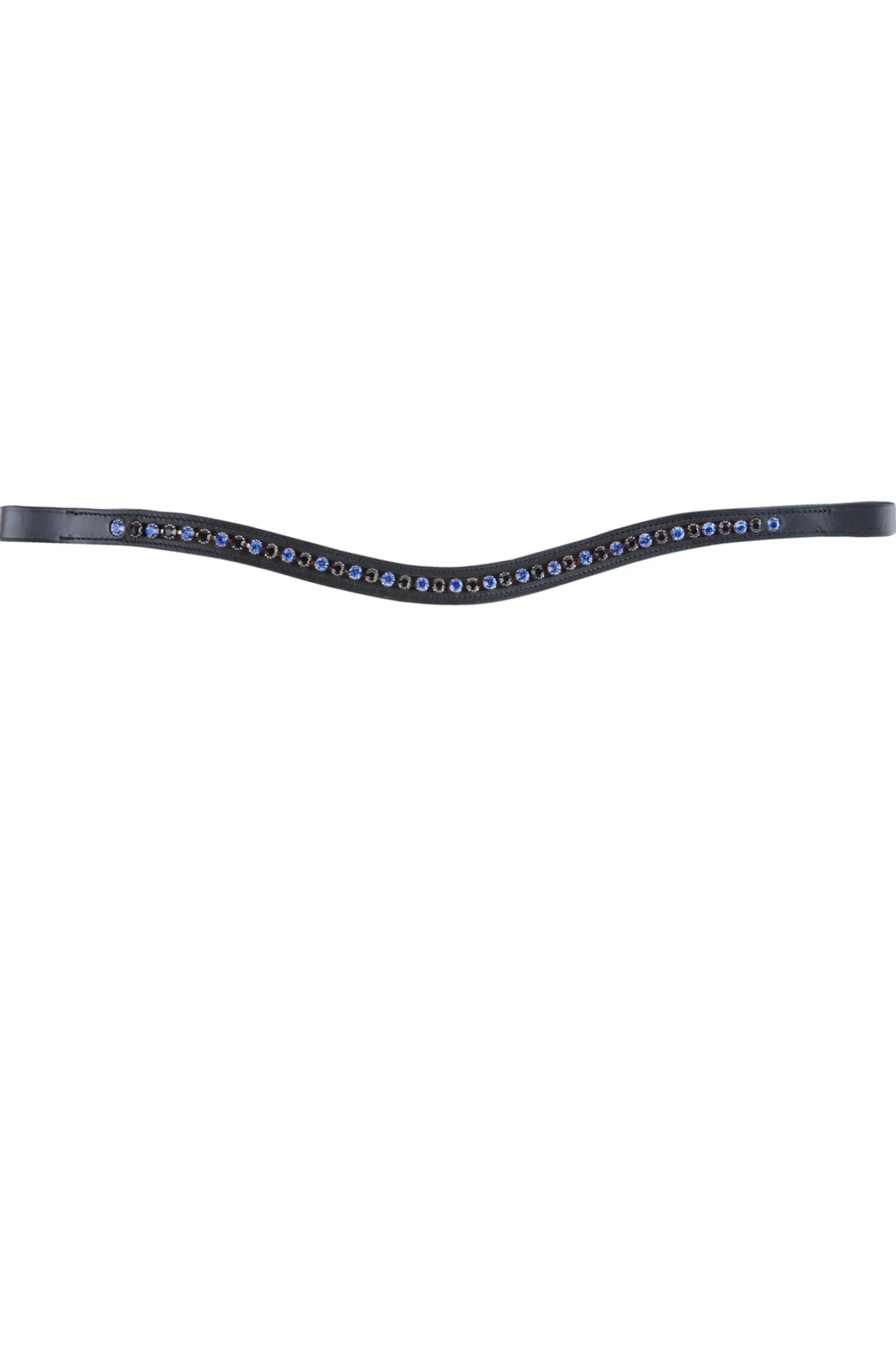 horze Frontal Halstatt Avec Cristaux Swarovski Black Outlet
