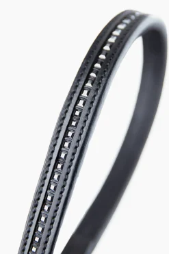 horze Frontal Jaipur Avec Cristaux Swarovski Black New