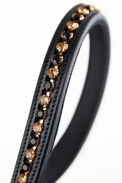 horze Frontal Miami Avec Cristaux Swarovski Black Best