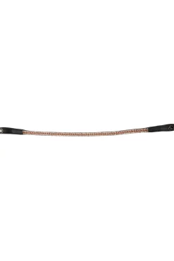 horze Frontal Nancy Cristal Avec Frontal Ligne Black/Rose Gold Discount