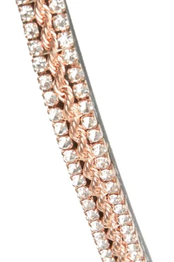 horze Frontal Nancy Cristal Avec Frontal Ligne Black/Rose Gold Discount