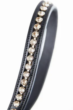 horze Frontal New York Avec Cristaux Swarovski Black Online