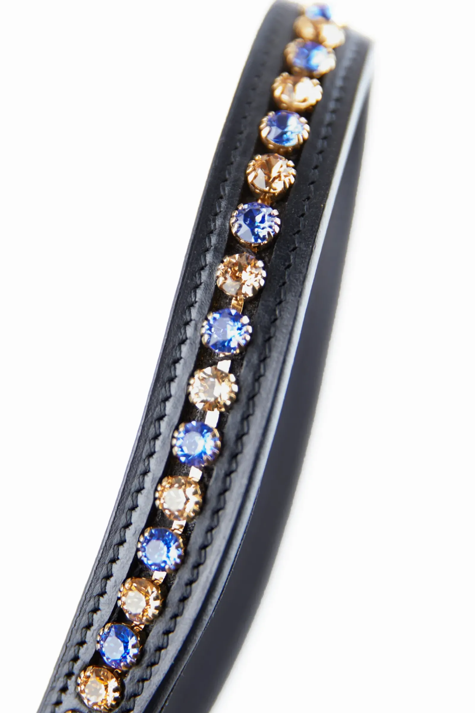 horze Frontal Seville Avec Cristaux Swarovski Black Sale