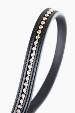 horze Frontal Singapore Avec Cristaux Swarovski Black Online