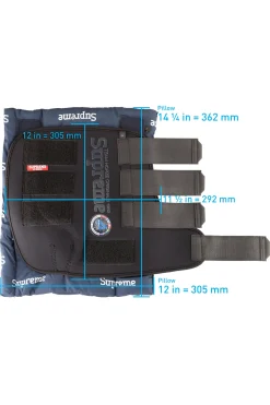 horze Guetres D'écurie Pro, Anterieures Noir Hot