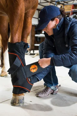 horseware Guetres D'écurie Ioniques Rambo, La Paire Black/Black Sale