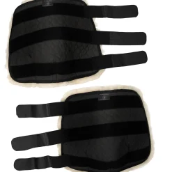 christ Guetres De Protection , Anterieures Black/Off-White Discount