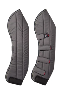 bvertigo Guetres De Protection De Transport B Vertigo Wellington (Ensemble De 4) Anthracite Dark Grey New
