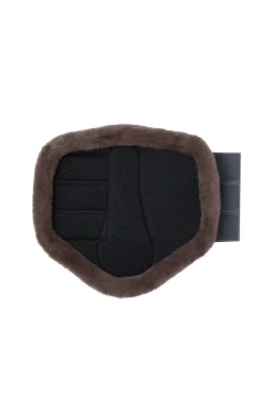 horze Guetres De Protection Fermees Protege-Tendons Avec Doublure Fausse Fourrure Houston Charcoal Grey Online