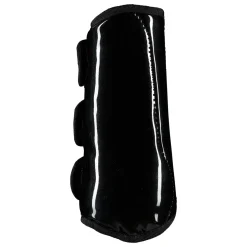 horze Guetres De Protection Fermees Protege-Tendons A Paillettes Noir Discount