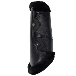 lemieux Guetres De Protection Fermees Le Mieux Fleece Doublees Mesh Black/Black Hot
