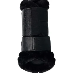 lemieux Guetres De Protection Fermees Le Mieux Fleece Doublees Mesh Black/Black Hot