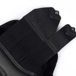 lemieux Guetres De Protection Fermees Le Mieux Fleece Doublees Mesh Black/Black Hot