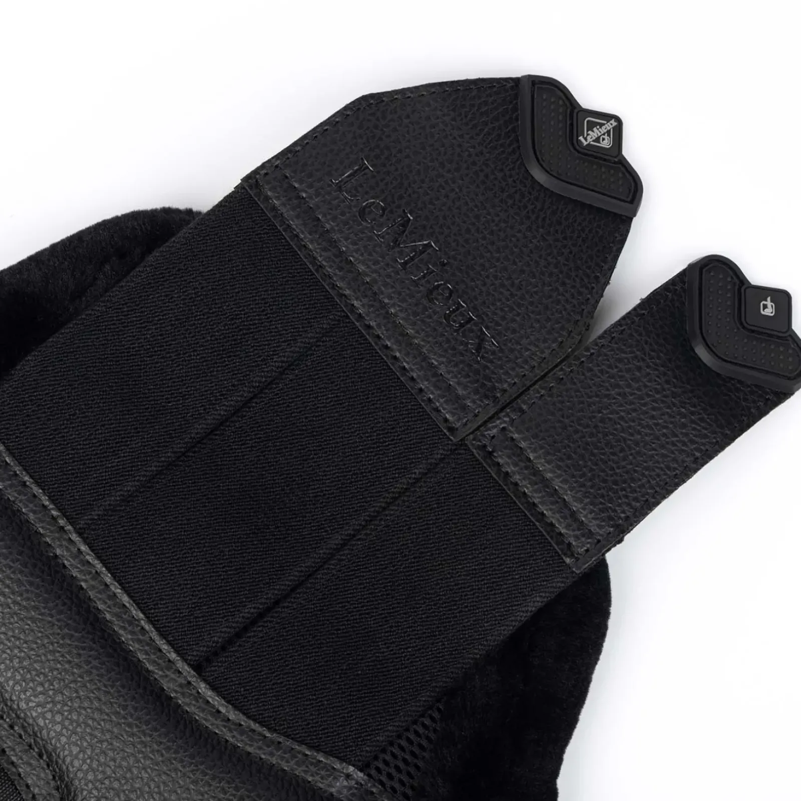 lemieux Guetres De Protection Fermees Le Mieux Fleece Doublees Mesh Black/Black Hot