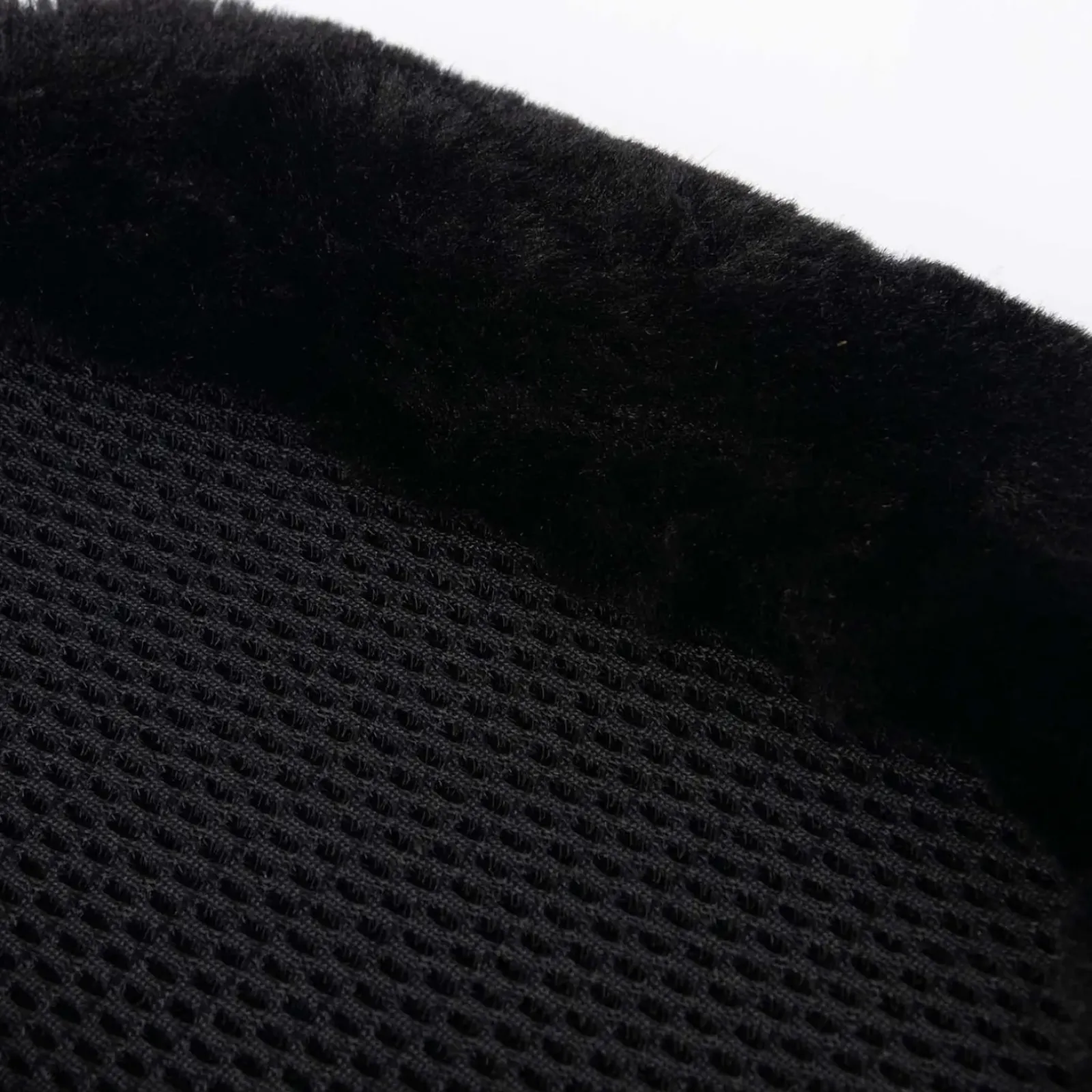 lemieux Guetres De Protection Fermees Le Mieux Fleece Doublees Mesh Black/Black Hot
