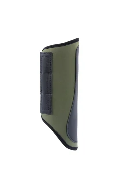 horze Guetres De Protection Fermees Protege-Tendons Munich Olivine Green New