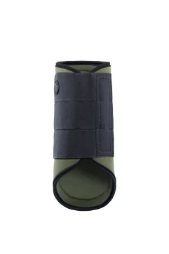 horze Guetres De Protection Fermees Protege-Tendons Munich Olivine Green New