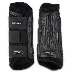 lemieux Guetres De Protection Fermees Shoc Air Xc, Anterieurs Black Discount