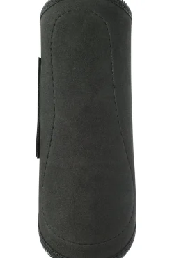 horze Guetres De Protection Fermees Doublure Mouton Noir New