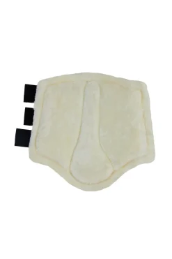 horze Guetres De Protection Protege-Tendons Fermees Avec Fausse Fourrure Oslo Rouge Red Best
