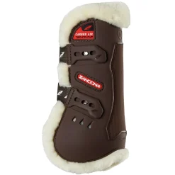 zandona Guetres De Protection Protege-Tendons Fourrure Carbon Air Techno-Fur Black