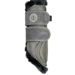 harcour Guetres De Protection Protege-Tendons Cosmo Fausse Fourrure Forest Green Hot