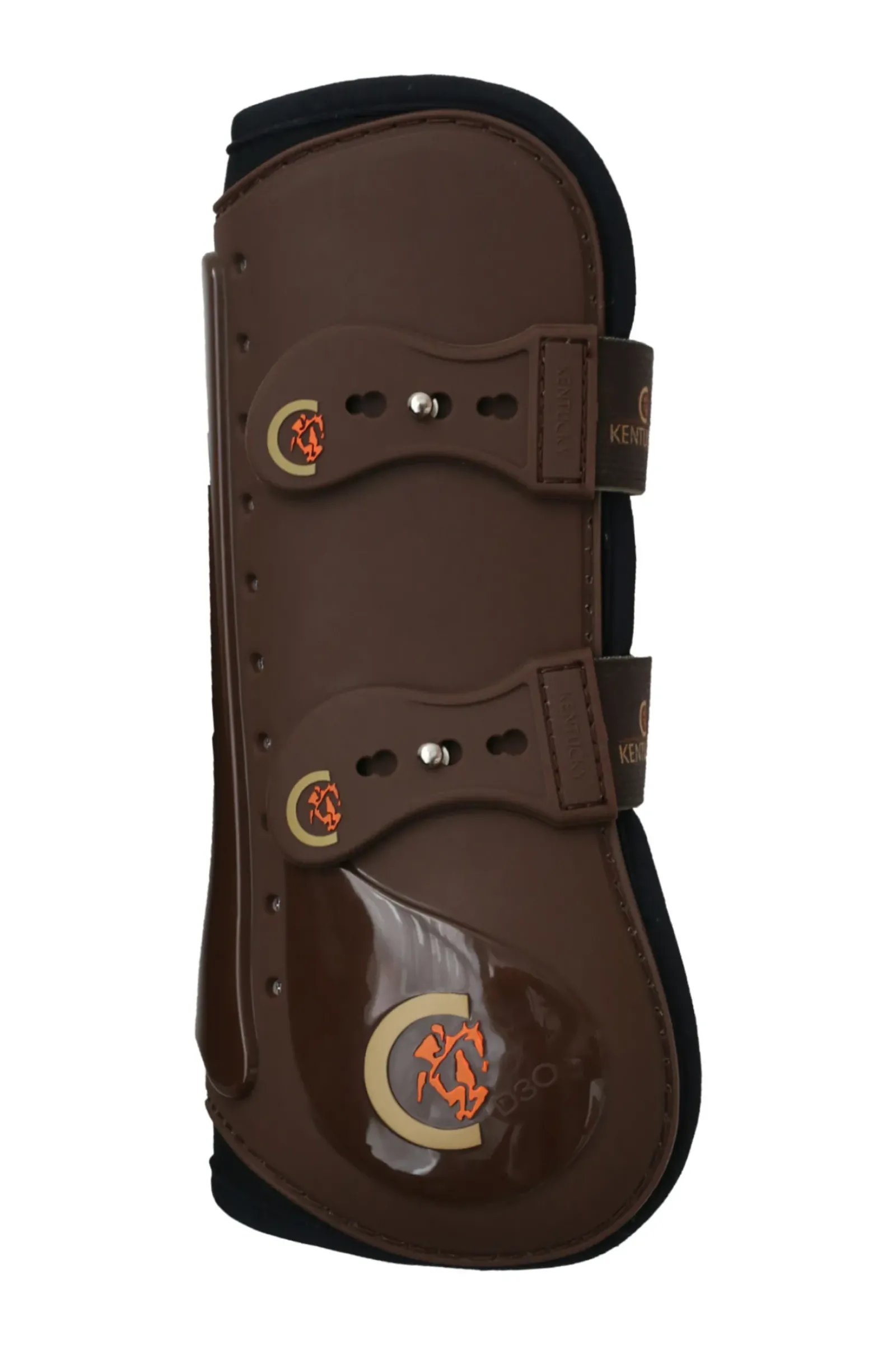 kentucky Guetres De Tendons Elastiques Aero Armadillo Horsewear Brown Hot