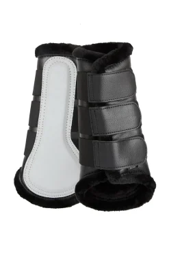horze Guetres Fermees Reflechissantes Luminox, Anterieurs Noir Clearance