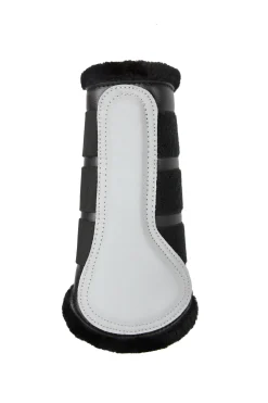 horze Guetres Fermees Reflechissantes Luminox, Anterieurs Noir Clearance