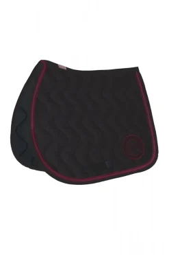 harcour Versailles All Purpose Saddle Pad Rider With Logo Black Sale