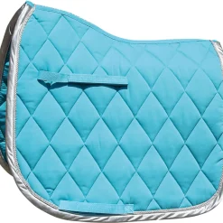 harryshorse Harry'S Horse Saddlepad Next, Dressage Turquoise/Silver Best