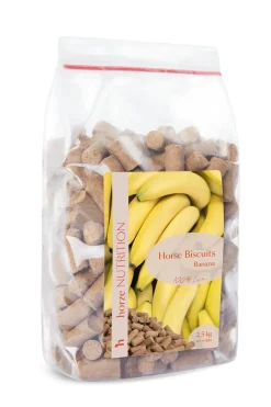 horze Biscuits Banane, Friandises 2,5 Kg Ndb Hot