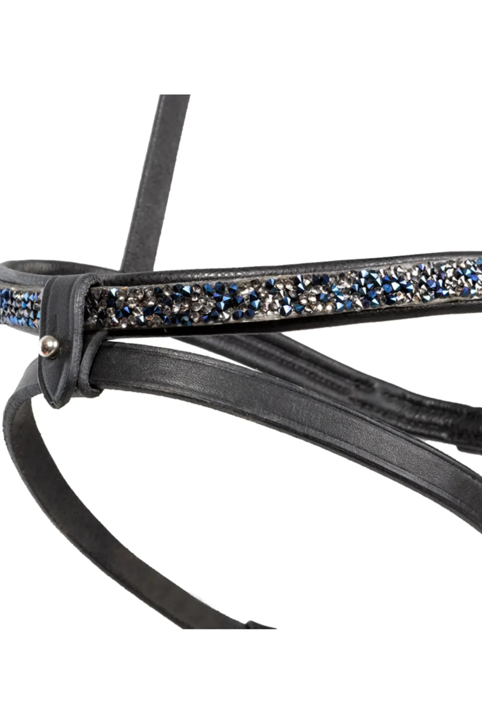 kavalkade Blar Combined Noseband For Kjartan Icelandic Bridle Black Clearance