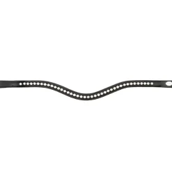 kavalkade Browband Classic-Weymouth Black/White Discount