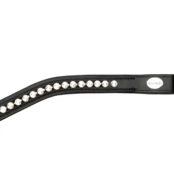 kavalkade Browband Classic-Weymouth Black/White Discount