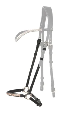 kavalkade Ferskja Dropped Noseband For Aradis Icelandic Bridle Black/Pink Sale