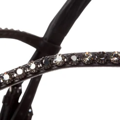 kavalkade Grey Bridle Black/Gray Hot