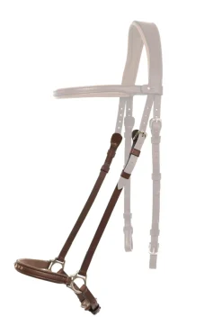 kavalkade Gull Dropped Noseband Fpr Aradis Icelandic Bridle Black/Gold