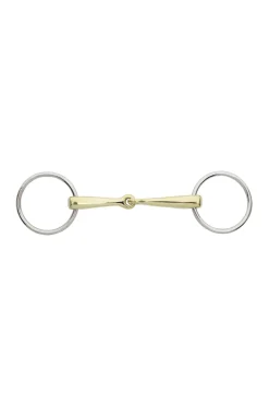 kavalkade Kavalbit Double Jointed Loose Ring Snaffle Silver Best
