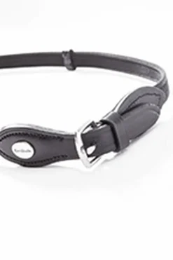 kavalkade Silent Rubberised Reins With Snap Black Hot