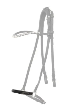 kavalkade Svartur Dropped Noseband Piece For Kjartan Icelandic Bridle Black Outlet