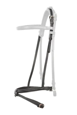 kavalkade Svartur English Noseband For Kjartan Icelandic Bridle Black