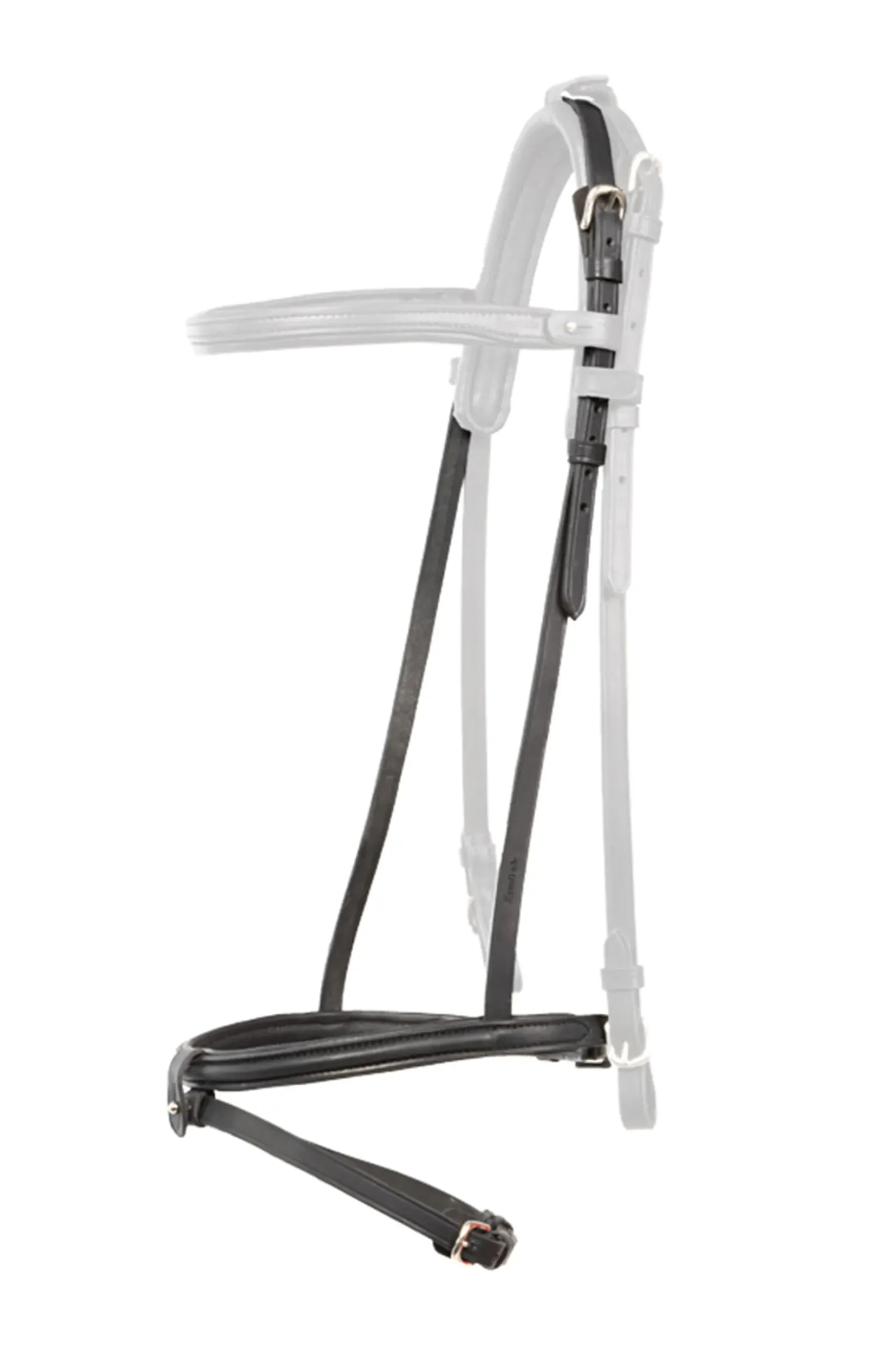 kavalkade Svartur English Noseband For Kjartan Icelandic Bridle Black