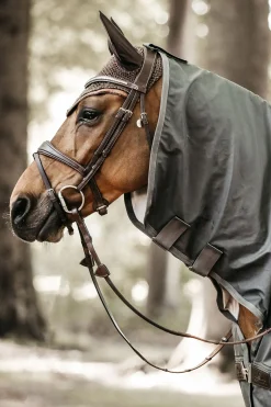 kentucky Horsewear 100% Waterproof Rain Coat Grey