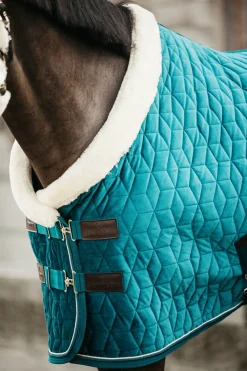 kentucky Horsewear Couverture De Presentation Velvet, 160G Emerald Green