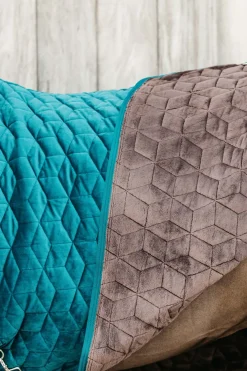 kentucky Horsewear Couverture De Presentation Velvet, 160G Emerald Green